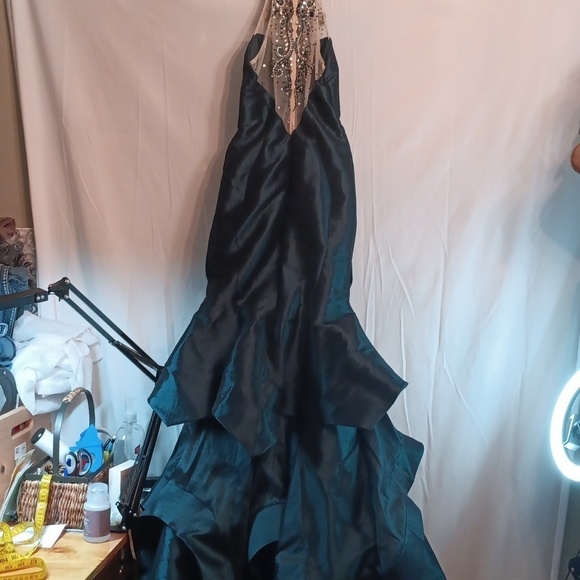 Alyce paris emerald dress size 6 - Picture 11 of 16